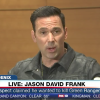 Jason David Frank en conférence de presse au Comic Con de Phoenix après l'arrestation jeudi 25 mai d'un homme qui voulait l'assassiner. (conférence de presse organisée le vendredi 26 mai 2017).