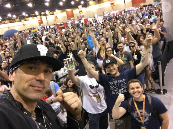 Jason David Frank à la rencontre de ses fans au Comic Con de Phoenix le 28 mai 2017