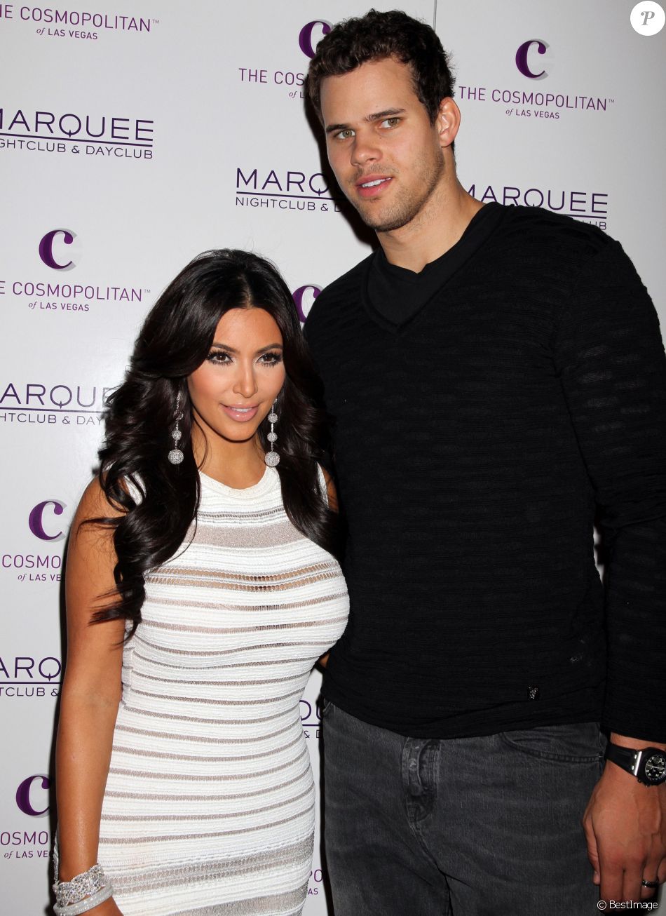 Kim Kardashian et Kris Humphries à Las Vegas le 22 octobre 2011 ...