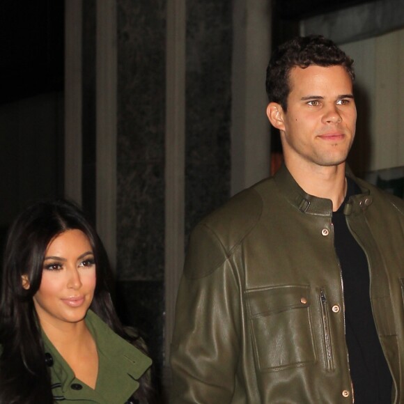 Kim Kardashian et Kris Humphries à New York le 5 octobre 2011