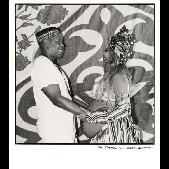 Photo de Jay Z et son épouse Beyoncé, enceinte. Mai 2017.