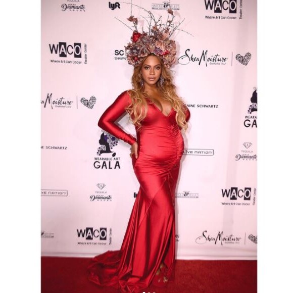 Photo de Beyoncé, enceinte. Avril 2017.