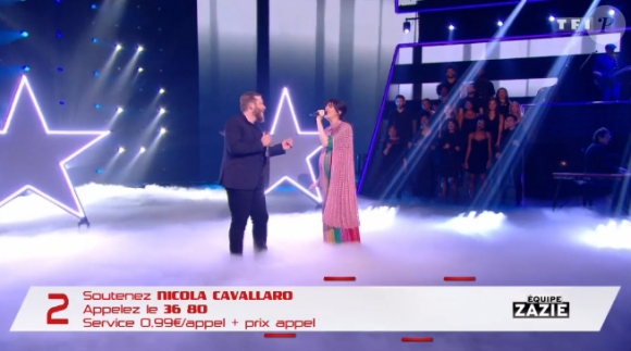 Nicola Cavallaro et Nolwenn Leroy ont interprété ensemble le titre As de George Michael et Mary J Blige pour la finale de The Voice 6, le 10 juin 2017 sur TF1.