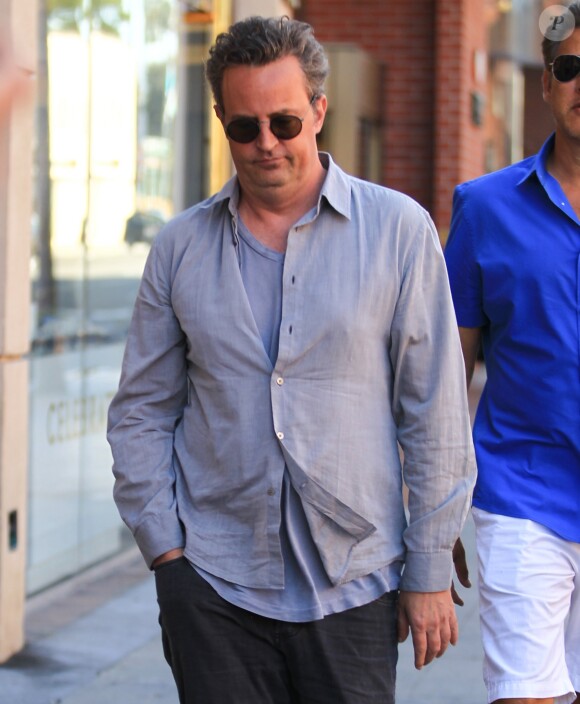 Matthew Perry se rend chez le docteur à Beverly Hills, le 1er septembre 2016