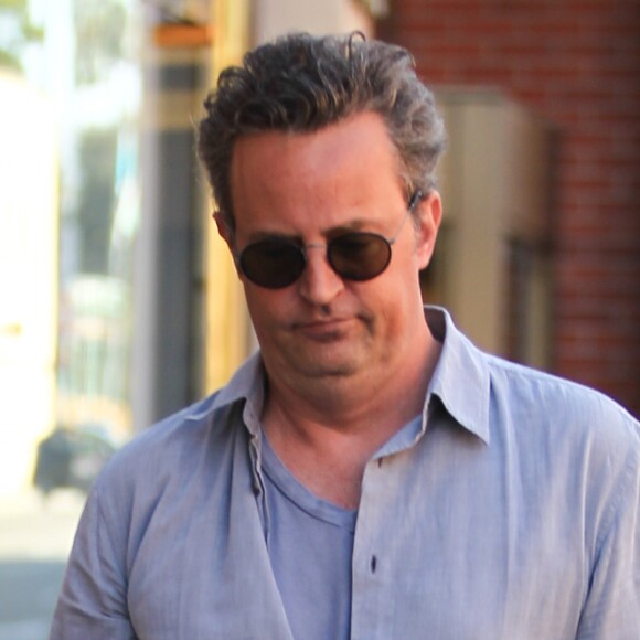 Matthew Perry se rend chez le docteur à Beverly Hills, le 1er septembre 2016