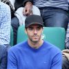 Tarek Boudali dans les tribunes des Internationaux de Tennis de Roland Garros à Paris le 7 juin 2017 © Cyril Moreau-Dominique Jacovides/Bestimage