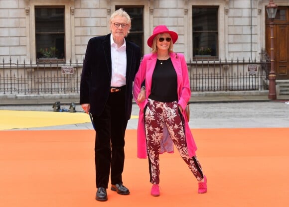 Twiggy et son mari Leigh Lawson - Vernissage de la Summer Exhibition de la Royal Academy of Arts à Burlington House. Londres le 7 juin 2017.