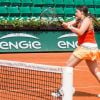 Marion Bartoli participe au tournoi des légendes à Roland-Garros le 7 juin 2017.
