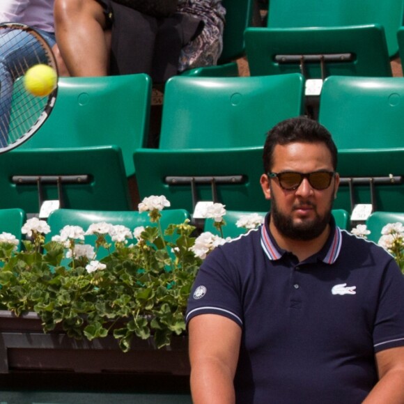 Marion Bartoli participe au tournoi des légendes à Roland-Garros le 7 juin 2017.