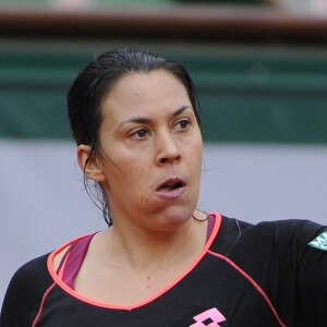 Marion Bartoli en compétition à Roland-Garros le 31 mai 2013.