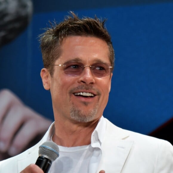 Producer and actor Brad Pitt attends the Japan premiere for the film "War Machine" in Tokyo, Japan on May 23, 2017. Photo by Keizo Mori/UPI/ABACAPRESS.COM23/05/2017 - Tokyo