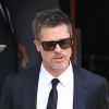 Brad Pitt est allé déjeuner au restaurant Craig après avoir assister aux funérailles de l'icône du grunge C. Cornell, qui s'était pendu dans sa chambre d'hôtel la semaine dernière à Los Angeles, le 26 mai 2017