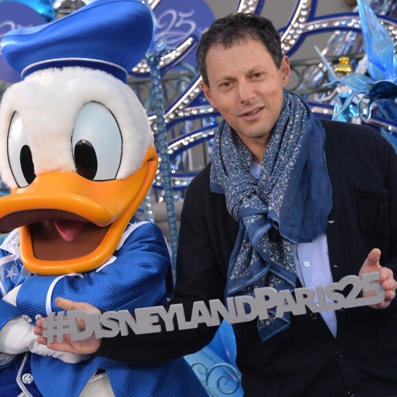Marc-Olivier Fogiel - 25 ème anniversaire de Disneyland Paris à Marne-La-Vallée le 25 mars 2017 © Veeren Ramsamy / Bestimage