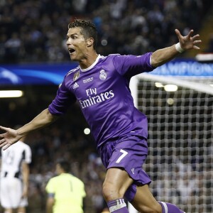 Cristiano Ronaldo lors de la finale de l'UEFA Champions League à Cardiff, le 3 juin 2017.