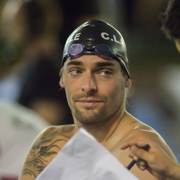 Camille Lacourt lors du meeting de natation "Golden Tour Camille Muffat" à Nice, France, le 4 février 2017. © JLPPA/Bestimage