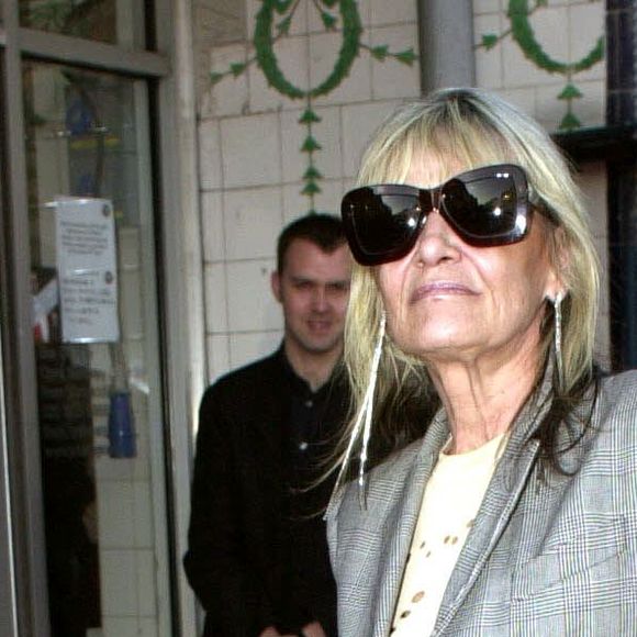 Anita Pallenberg en avril 2002. ANITA PALLENBERG" AU GALA "DOCTOR FAUSTUS" PIED"26/04/2002 -