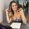 Photo de Clara Morgane. Juin 2017.