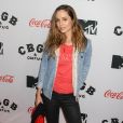 Eliza Dushku - Premiere du film "CBGB : The Movie" a New York, le 8 octobre 2013.