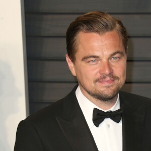 Leonardo DiCaprio (Oscar du meilleur acteur pour le film "The Revenant") - People à la soirée "Vanity Fair Oscar Party" après la 88ème cérémonie des Oscars à Hollywood, le 28 février 2016.28/02/2016 - Hollywood