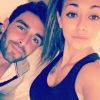 Jessy des "Marseillais" et Valentin Léonard posent, Instagram 2017