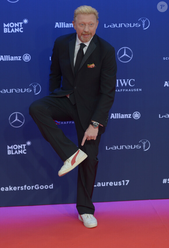 Boris Becker - Soirée des Laureus World Sport Awards 2017 à Monaco le 14 février 2017. © Michael Alesi/Bestimage