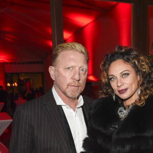 Boris Becker et sa femme Lilly Becker - Soirée de Gala "Ein Herz fur Kinder" à Berlin le 3 décembre 2016.