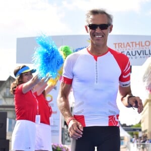 Exclusif - Paul Belmondo participe au Triathlon international de Deauville – Hoka One One, le 24 juin 2017. © Giancarlo Gorassini / Bestimage