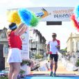 Exclusif - Paul Belmondo participe au Triathlon international de Deauville – Hoka One One, le 24 juin 2017. © Giancarlo Gorassini / Bestimage