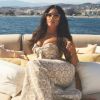 Demi Lovato sur un bateau à Cannes, le 23 juin 2017