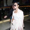 Demi Lovato arrive à l'aéroport de Los Angeles (LAX), le 16 mai 2017.