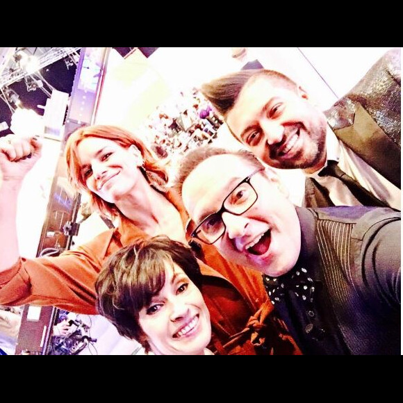 Marie-Claude Pietragalla et ses collègues du jury de DALS. Novembre 2016.