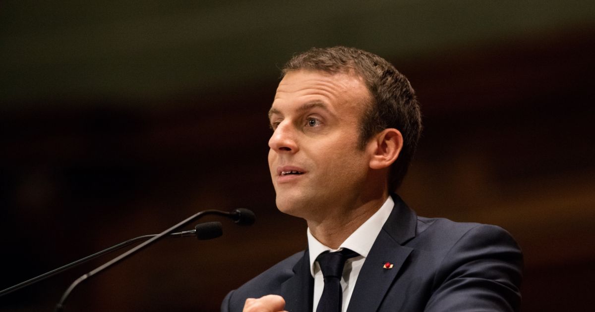 Emmanuel Macron - Le président de la République Emmanuel Macron ...