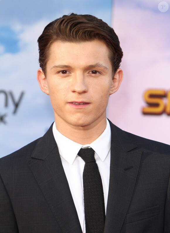 Tom Holland lors de la première de "Spider-Man: Homecoming" à Los Angeles, le 28 juin 2017. © CPA/Bestimage