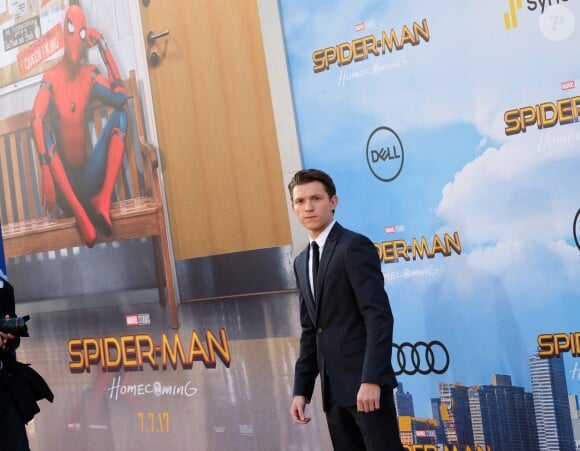 Tom Holland à la première de 'Spider-Man: Homecoming au théâtre Chinois à Hollywood, le 28 juin 2017 © Chris Delmas/Bestimage