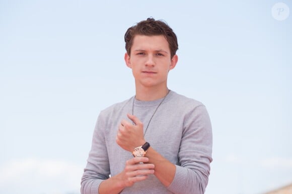 Tom Holland during a photocall du film ''Spider - Man : Homecoming'' à Rome, le 20 juin 2017.