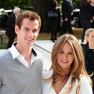 Andy Murray et Kim Sears à un défilé Burberry en septembre 2012 à Londres.