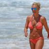 Exclusif - Britney Spears profite d'une belle journée ensoleillée sur une plage à Kauai à Hawaii, le 13 avril 2017