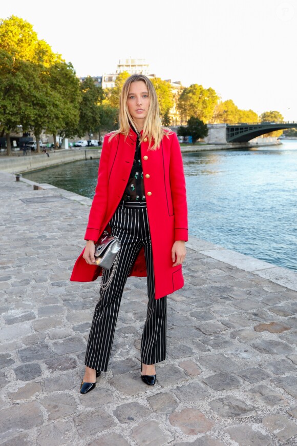 Ilona Smet - Défilé de mode "Paul & Joe" collection prêt-à-porter Printemps-Eté 2017 lors de la Fashion Week de Paris à Paris, France, le 4 octobre 2016. © Agence/Bestimage