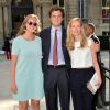 La princesse Luise de Belgique, son frère Amédéo de Belgique et son épouse, la princesse Elisabetta - Défilé Valentino, collection Haute Couture automne-hiver 2017/18 à l'Hôtel Salomon de Rothschild. Paris, le 5 juillet 2017. © CVS - Veeren / Bestimage
