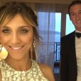 Fabien Gilot et Audrey Selles à Monte-Carlo en mars 2017 à l'occasion du Bal de la Rose, photo Instagram.