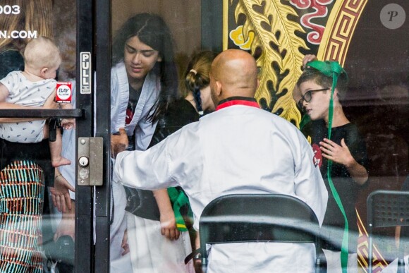 Exclusif - Bigi (Blanket) Jackson à la sortie de son cours de karaté à Los Angeles, le 24 juin 2017