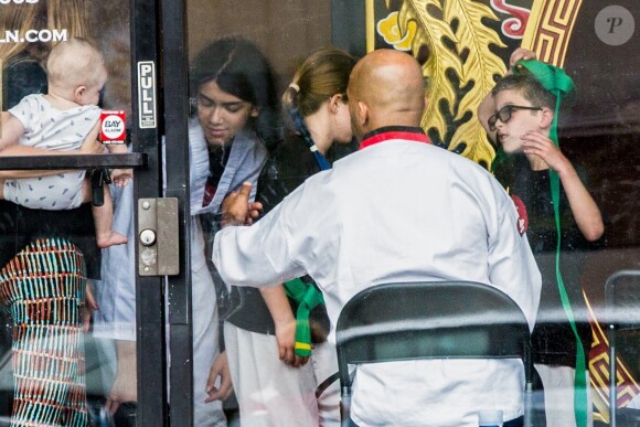 Exclusif - Bigi (Blanket) Jackson à la sortie de son cours de karaté à Los Angeles, le 24 juin 2017