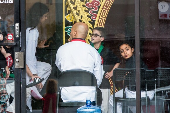 Exclusif - Bigi (Blanket) Jackson à la sortie de son cours de karaté à Los Angeles, le 24 juin 2017