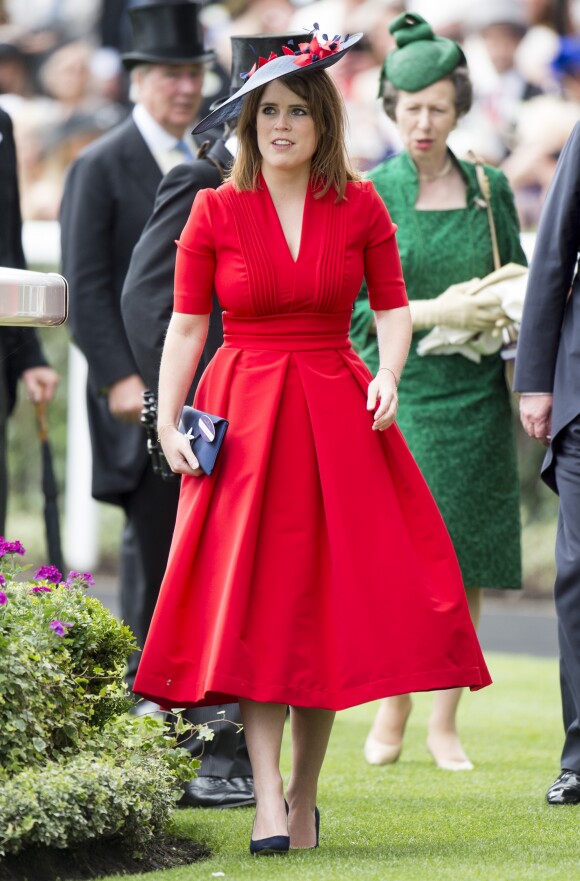 La princesse Eugenie d'York lors de la 3ème journée des courses hippiques "Royal Ascot", le 22 juin 2017.