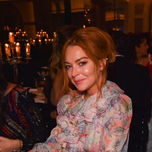 Lindsay Lohan - Soirée de Grisogono "Love On The Rocks" à l'hôtel Eden Roc au Cap d'Antibes lors du 70 ème Festival International du Film de Cannes. Le 23 mai 2017.