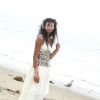 Archive - Exclusif  - Rendez-vous avec Tatiana Silva (nouvelle Miss Météo de TF1) lors d'un photoshoot sur la plage El Matador Beach à Malibu, le 26 juillet 2006.