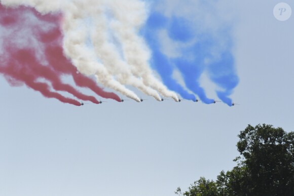 Illustration lors du défilé du 14 juillet (fête nationale), place de la Concorde, à Paris, le 14 juillet 2017, avec comme invité d'honneur le président des Etats-Unis. © Pierre Pérusseau/Bestimage  Annual Bastille Day military parade on the Champs-Elysees avenue in Paris, France, on July 14, 2017, with honour guest US president.14/07/2017 - Paris