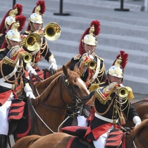 Illustration lors du défilé du 14 juillet (fête nationale), place de la Concorde, à Paris, le 14 juillet 2017, avec comme invité d'honneur le président des Etats-Unis. © Pierre Pérusseau/Bestimage  Annual Bastille Day military parade on the Champs-Elysees avenue in Paris, France, on July 14, 2017, with honour guest US president.14/07/2017 - Paris