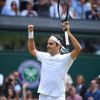 Roger Federer sacré pour la huitième fois à Wimbledon, à Londres, le 16 juillet 2017.