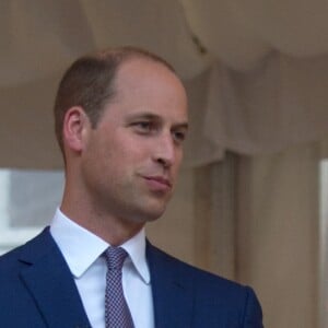 La duchesse Catherine de Cambridge, superbe dans une robe de la créatrice polonaise Gosia Baczynska, et le prince William étaient les invités d'honneur d'une réception dans l'orangerie du parc Lazienki à Varsovie le 17 juillet 2017, lors de leur visite officielle en Pologne.